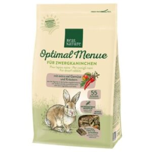 REAL NATURE Optimal Menue für Zwergkaninchen 1,5kg