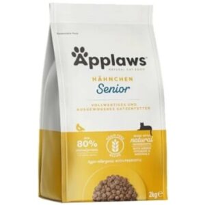Applaws Trockenfutter Katze, Senior, Hähnchen 2 kg