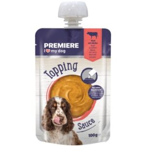 PREMIERE Topping Sauce Rind und Kürbis 6x100 g
