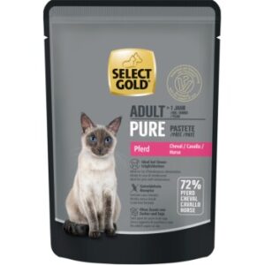 SELECT GOLD Adult Pure Pferd 12x85 g