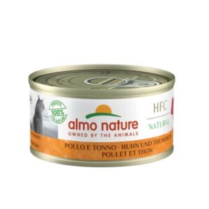 Almo nature HFC Natural Huhn und Thunfisch 24x70 g