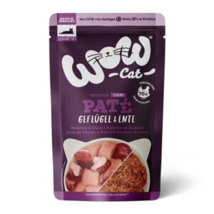 WOW Cat Senior 12x125 g Ente und Geflügel