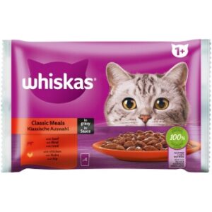 Whiskas Adult 4x85g Klassische Auswahl