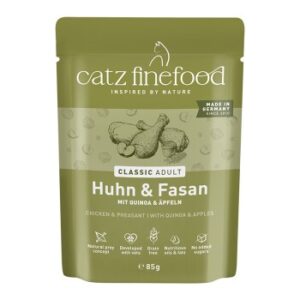 Catz finefood 16x85g No. 15 Huhn und Fasan