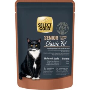 SELECT GOLD Senior +12 Huhn mit Lachs 12x85 g