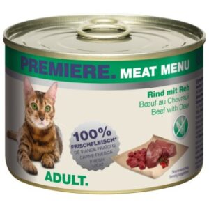 PREMIERE Meat Menu Adult Rind mit Reh 12x200 g