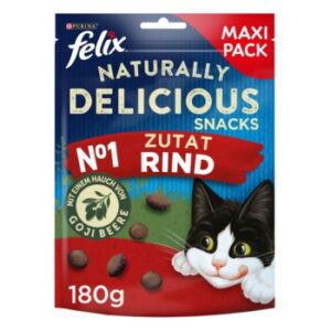 Felix Naturally Delicious 6x180g Rind mit Gojibeere