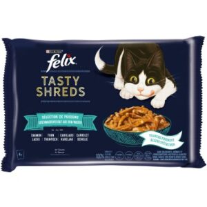 Felix Tasty Shreds Fisch 12x80g