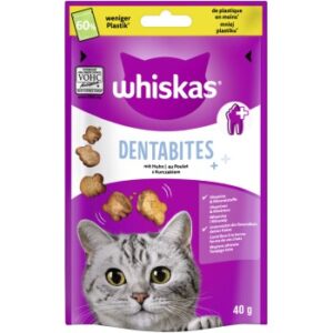 Whiskas Snacks, Dentabites, Huhn 6x40 g