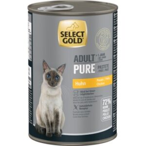 SELECT GOLD Pure Adult Paté Huhn 12x400 g