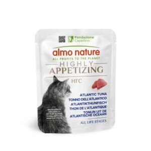 Almo nature Nassfutter Katze HFC Highly Appetizing 24 x 50 g Atlantik-Thunfisch
