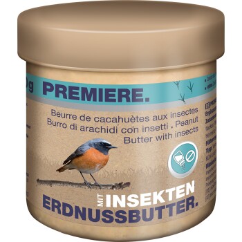 PREMIERE Erdnussbutter mit Insekten 250g