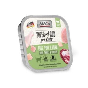 MAC's Nassfutter Katze Adult Ente, Pute und Huhn 16x100 g