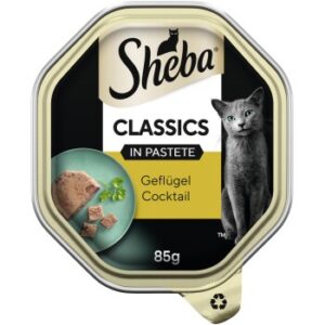 Sheba Classics in Pastete 22x85g Geflügel Cocktail 22x85 g