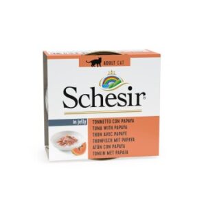 Schesir Thunfisch & Papaya, Gelee 24x75g