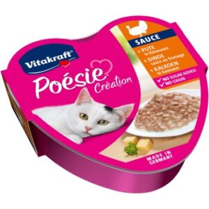 Vitakraft Poésie®Création Pute in Käsesauce 15x85 g