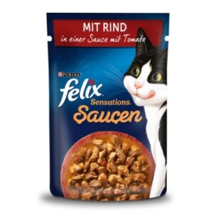Felix Sensations Saucen Rind und Tomate 104x85 g