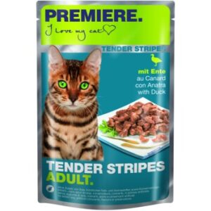 PREMIERE Tender Stripes Ente 112x85 g