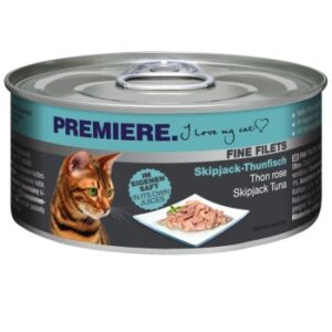 PREMIERE Fine Filets Naturell Skipjack-Thunfisch 12x80 g
