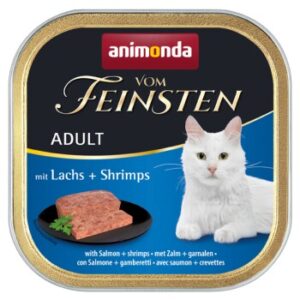 animonda Vom Feinsten Adult Lachs und Shrimps 128x100 g
