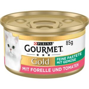 GOURMET Gold Feine Pastete 12x85g Forelle und Tomaten 12x85 g