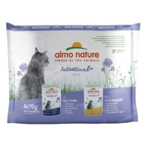Almo nature Holistic Intestinal Help Multipack Fisch & Geflügel 6x70g
