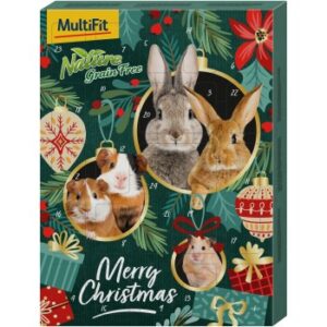 MultiFit Adventskalender Getreidefrei für Nager
