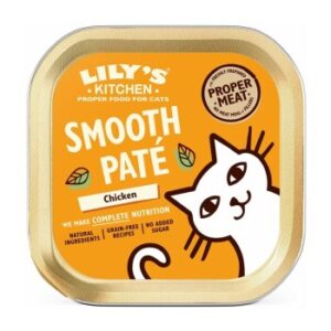 LILY'S KITCHEN Nassfutter Katze Adult Smooth Patè Huhn 19x85 g