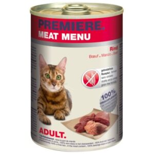 PREMIERE Meat Menu Adult Rind 12x400 g