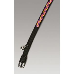 Josty Halsband geflochten 30cm x 10mm schwarz