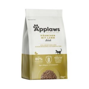Applaws Trockenfutter Katze Adult Huhn mit Lamm 2 kg