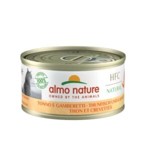 Almo nature HFC Natural Thunfisch und Garnelen 24x70 g