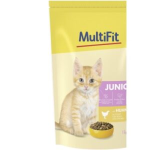MultiFit Trockenfutter Katze, Junior, Huhn 1 kg