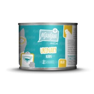 MjAMjAM Nassfutter Katze Adult, VetCat Diät Urinary, Huhn 6x200 g