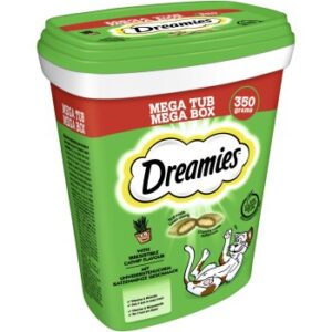 Dreamies Mega Box 350g Katzenminze