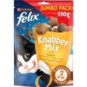 Felix Knabbermix Jumbo Pack 330g Original