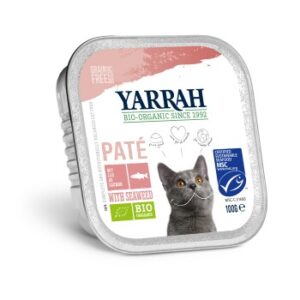 Yarrah Bio Pastete Adult Huhn und Lachs 16x100 g