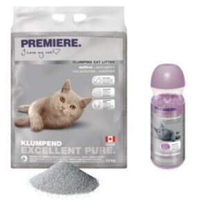 PREMIERE Excellent Flower Klumpstreu Pure 12kg mit Deodorant