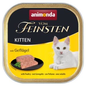animonda Vom Feinsten Kitten 32 x 100g Geflügel 32x100 g