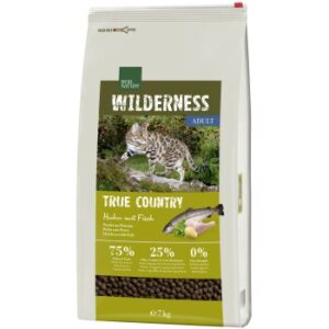 REAL NATURE WILDERNESS Trockenfutter Katze, Adult, True Country, Huhn mit Fisch 7 kg