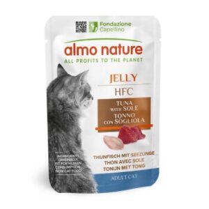 Almo nature HFC Jelly 24x55g Thunfisch und Seezunge