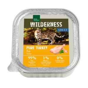 REAL NATURE WILDERNESS Nassfutter Katze, Adult 16x100 g Pure Turkey 16x100 g