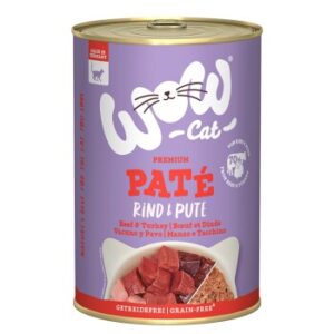 WOW Cat Adult 6x400 g Rind und Pute