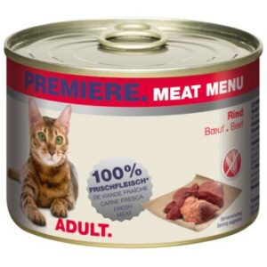 PREMIERE Meat Menu Adult Rind 12x200 g