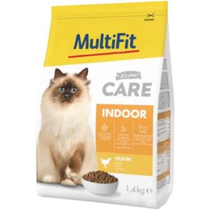 MultiFit Care Trockenfutter Katze, Adult, Indoor, Huhn 1.4 kg