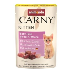 animonda Carny Nassfutter Katze Kitten, Baby-Paté 12x85 g