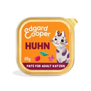 Edgard & Cooper Nassfutter Katze Adult Paté Huhn 16x85 g