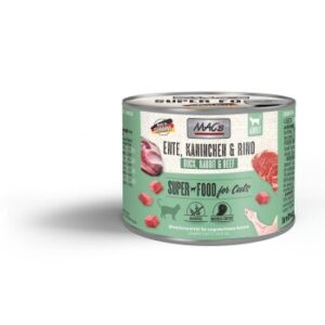 MAC's Nassfutter Katze Adult Ente, Kaninchen und Rind 6x200 g