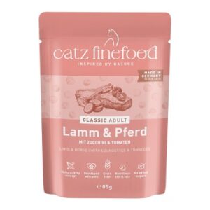 Catz finefood 16x85g Lamm und Pferd
