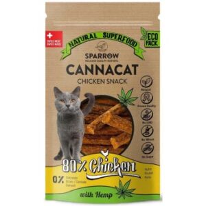 Sparrow CannaCat Relax Sticks Huhn 50 g